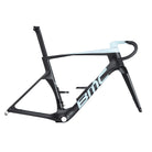 kit telaio bicicletta da corsa in carbonio bmc teammachine r 01 white black