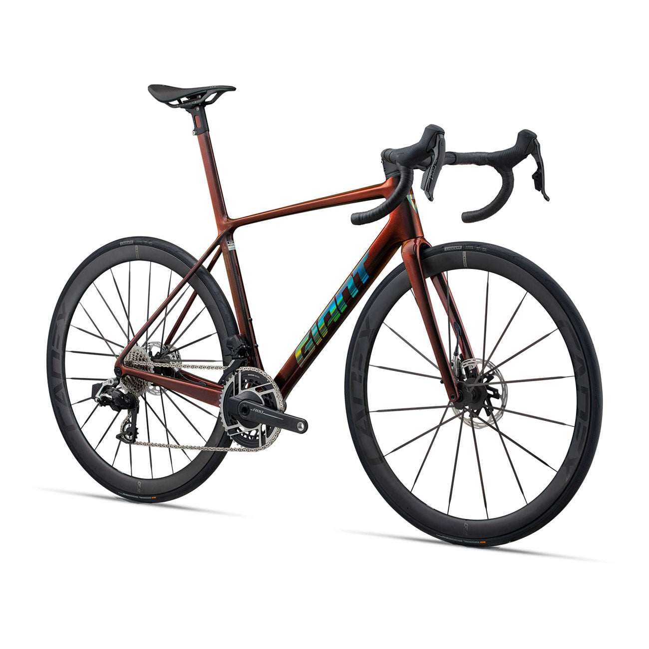 foto bicicletta da corsa in carbonio tcr advanced sl 0 red