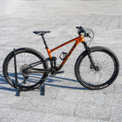 foto dettaglio bici completa mtb in carbonio giant anthem advanced pro 3 2022