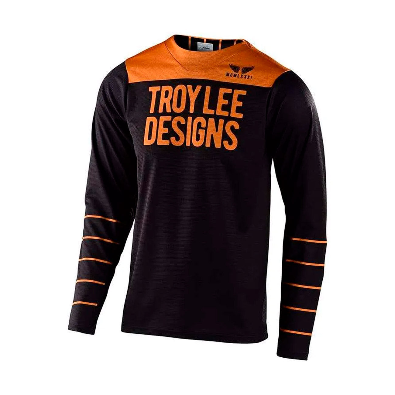 maglia da bici a maniche lunghe troy lee skyline jersey pinstripe